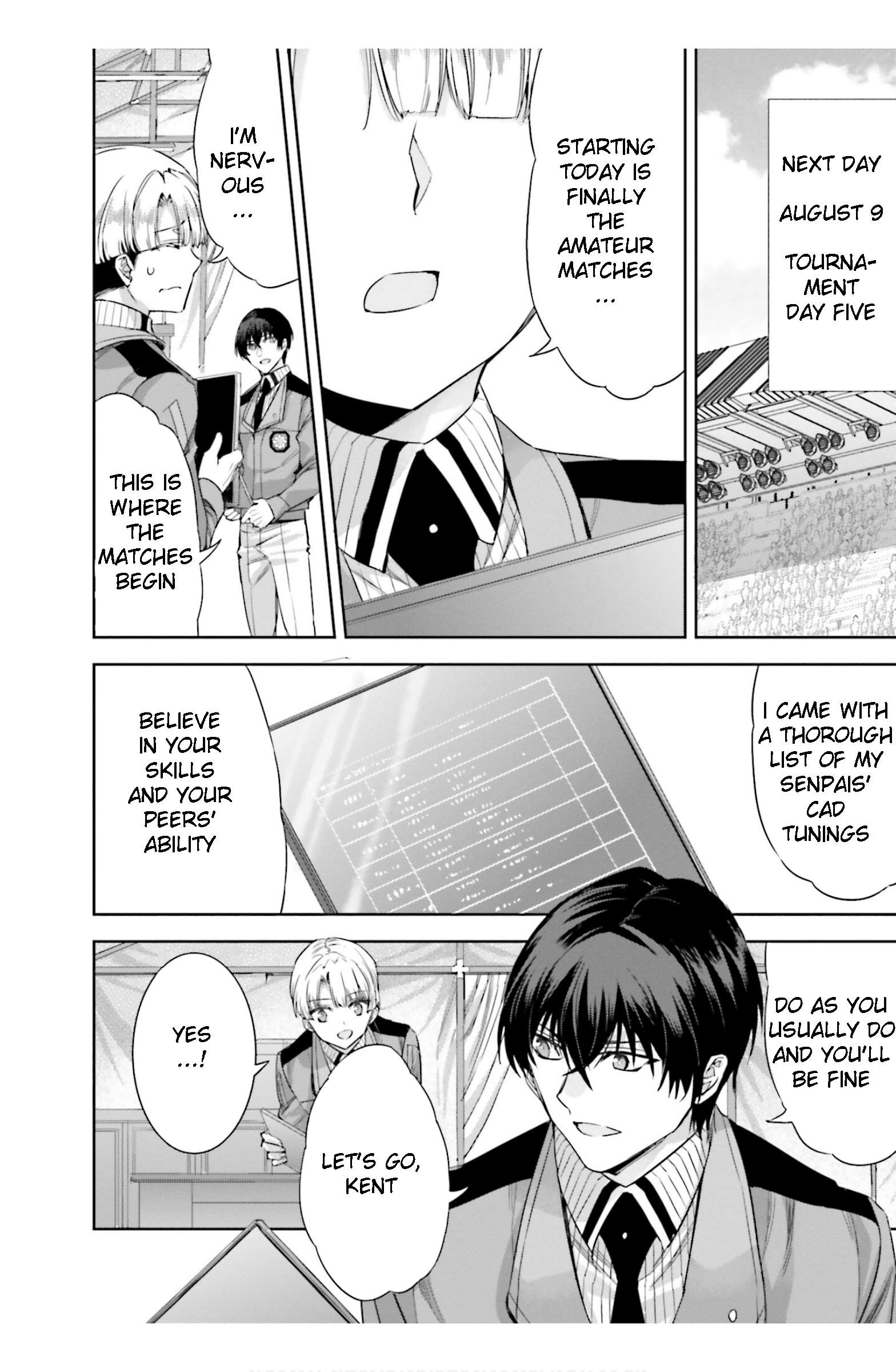 Mahouka Koukou no Rettousei - Steeplechase-hen Chapter 16 16